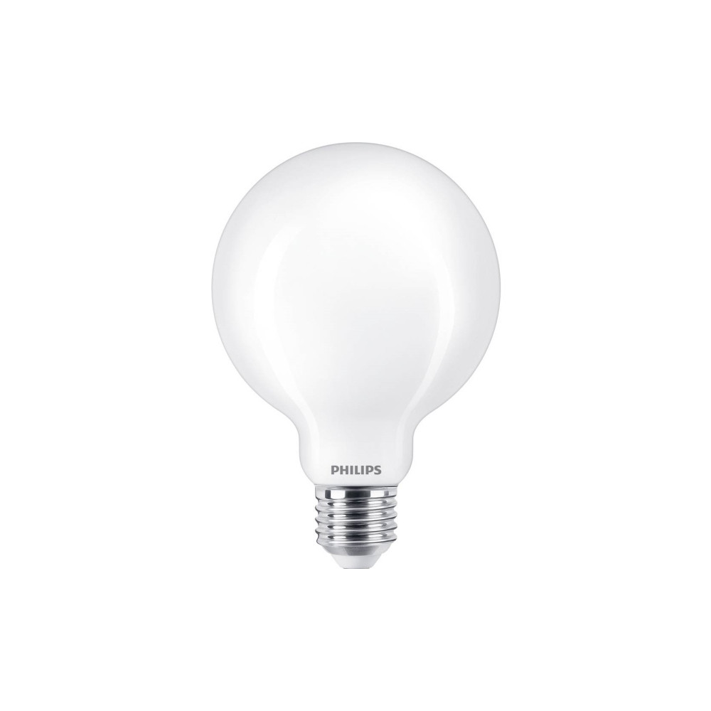 Produktbild för Philips - LED-glödlampa - form: G93 - glaserad finish - E27 - 7 W - varmt vitt ljus - 2700 K