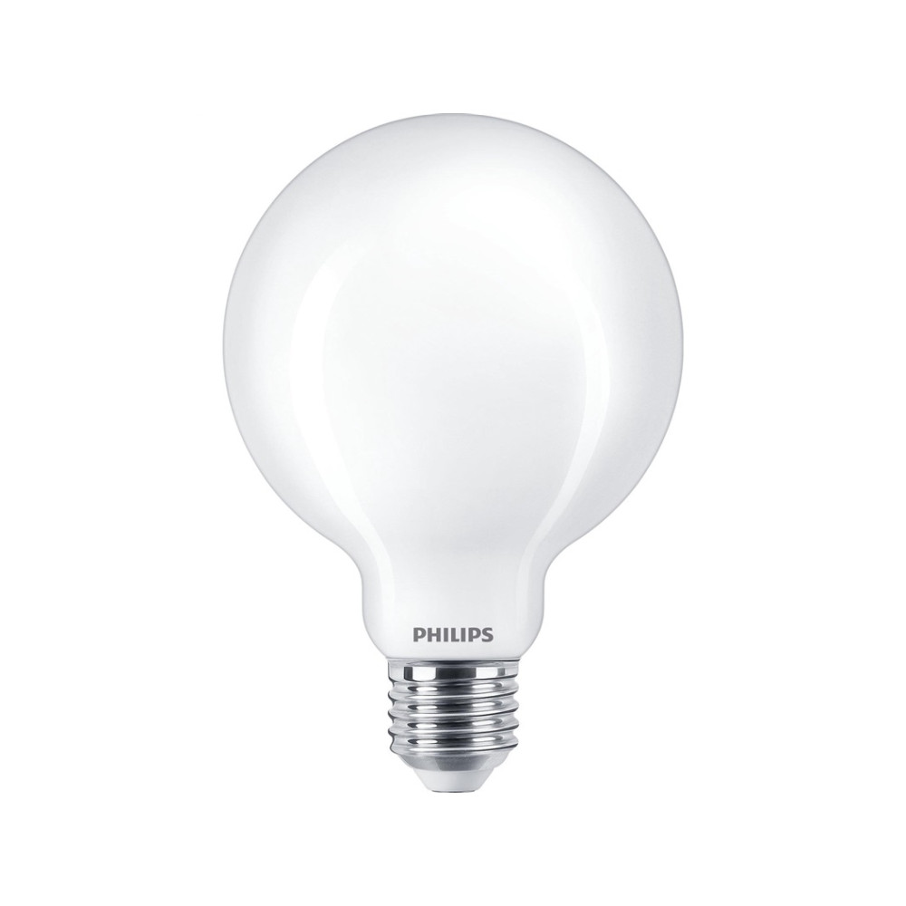 Produktbild för Philips - LED-glödlampa - form: G93 - glaserad finish - E27 - 7 W - varmt vitt ljus - 2700 K