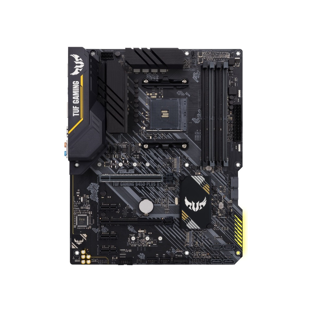 Produktbild för ASUS TUF GAMING B450-PLUS II - moderkort - ATX - Socket AM4 - AMD B450