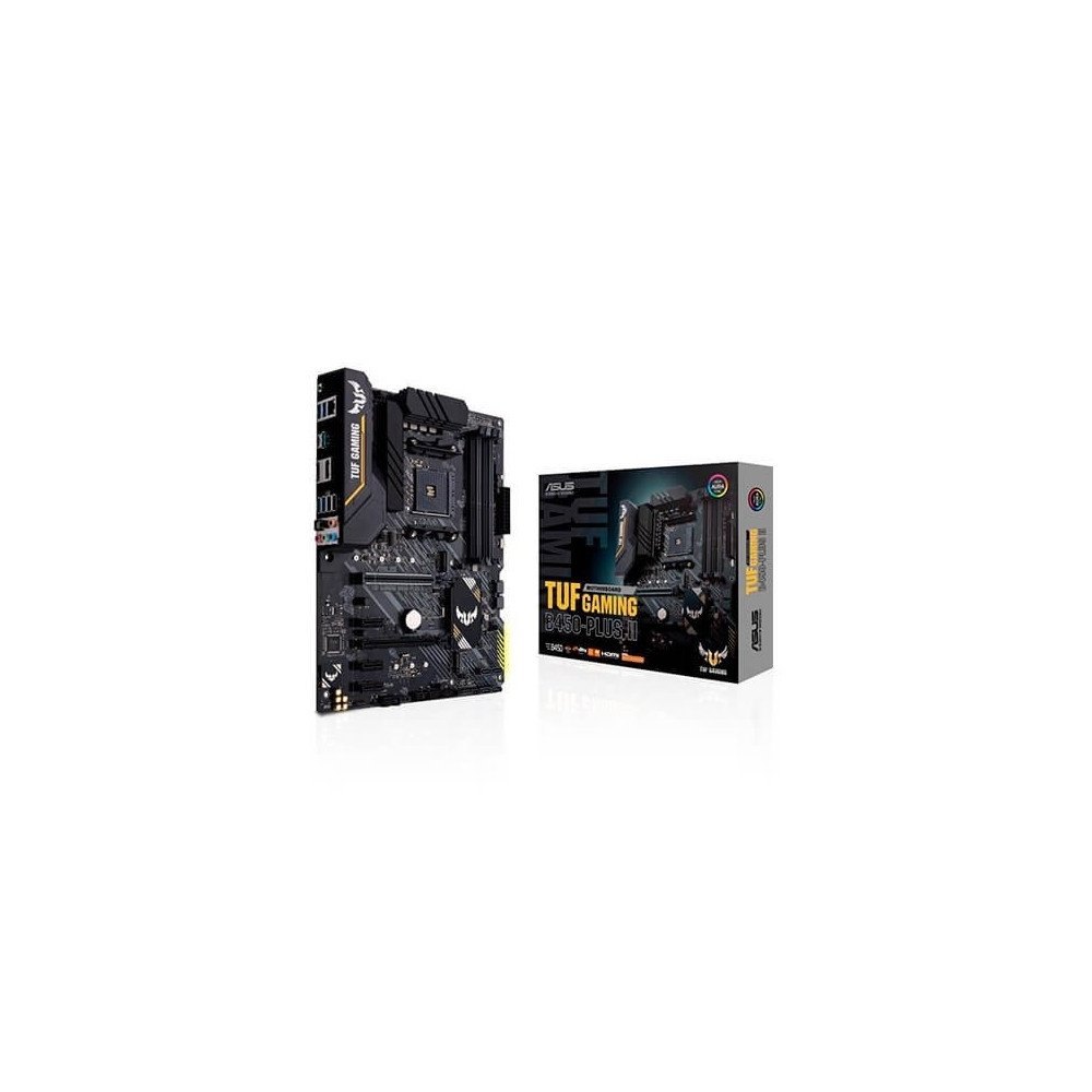 Produktbild för ASUS TUF GAMING B450-PLUS II - moderkort - ATX - Socket AM4 - AMD B450