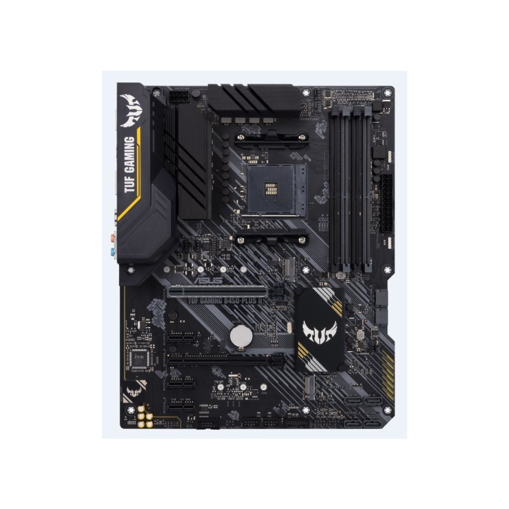 Produktbild för ASUS TUF GAMING B450-PLUS II - moderkort - ATX - Socket AM4 - AMD B450