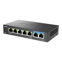 Produktbild för D-Link DMS-107 - switch - 7 portar - ohanterad