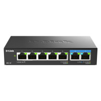 Produktbild för D-Link DMS-107 - switch - 7 portar - ohanterad