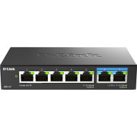 Produktbild för D-Link DMS-107 - switch - 7 portar - ohanterad