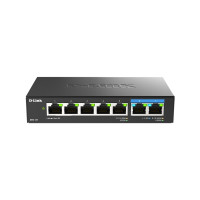 Produktbild för D-Link DMS-107 - switch - 7 portar - ohanterad