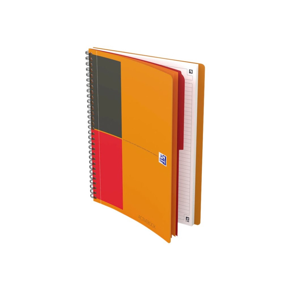 Produktbild för Oxford International Activebook - anteckningsblock - B5 - 80 ark