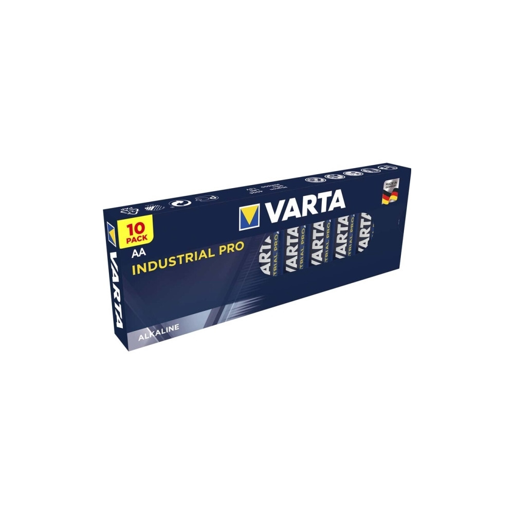 Produktbild för Varta Industrial batteri x AA / LR6 - alkaliskt