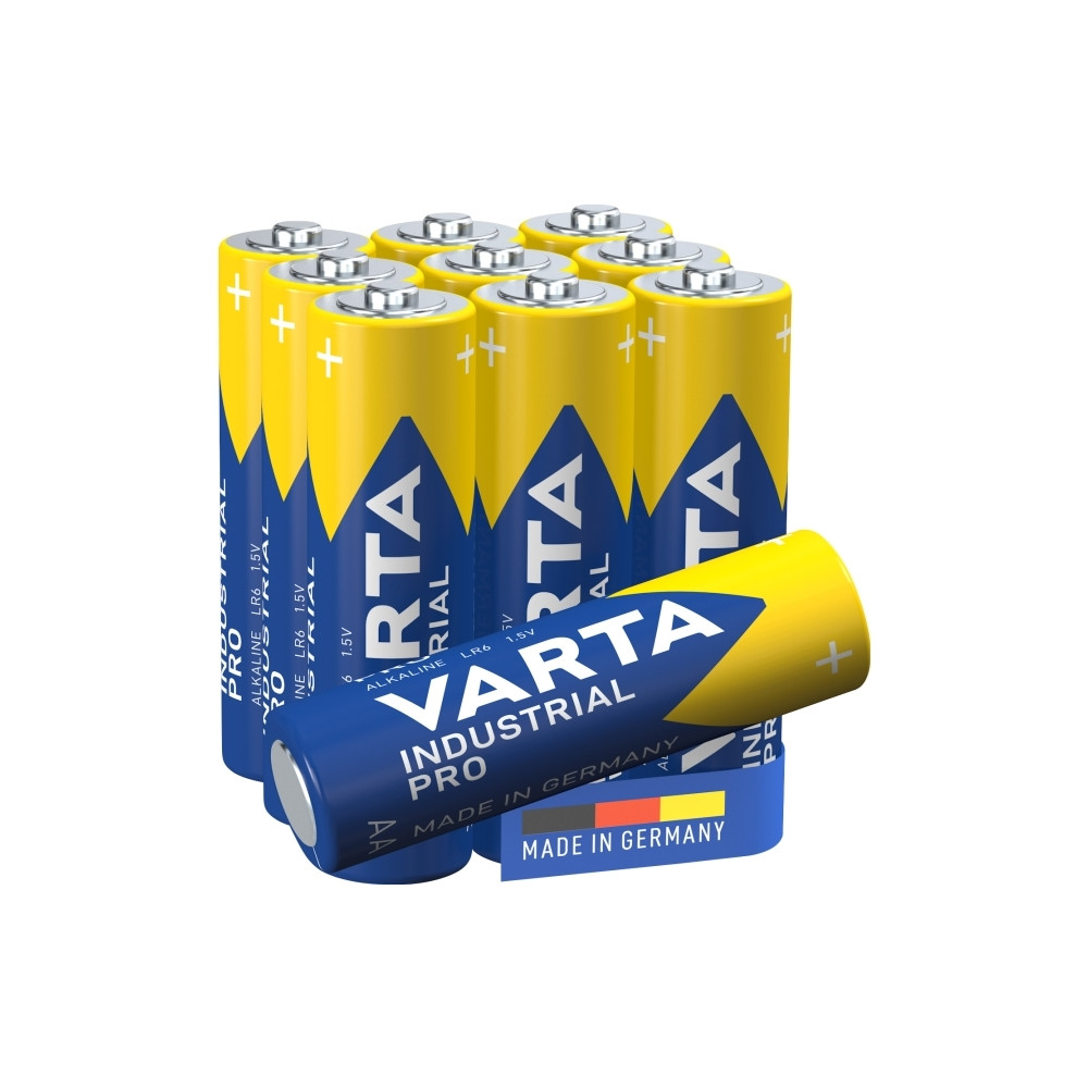 Produktbild för Varta Industrial batteri x AA / LR6 - alkaliskt