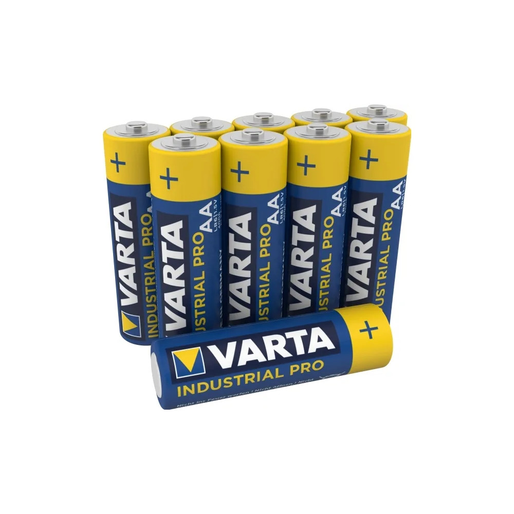 Produktbild för Varta Industrial batteri x AA / LR6 - alkaliskt