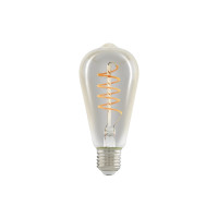 Produktbild för Eglo - LED-glödlampa med filament - form: ST64 - E27 - 4 W - varmt vitt ljus - 2200 K