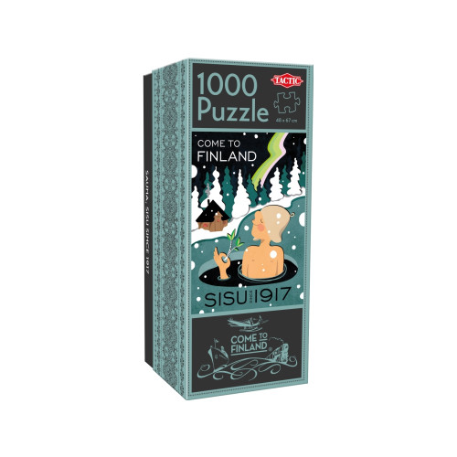 Tactic Tactic Puzzle Lovers Come to Finland Sauna, Sisu since 1917...