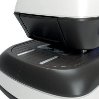 Produktbild för Rexel Optima Grip - elektrisk häftapparat - 20 ark - svart, silver, orange