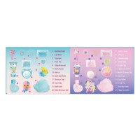 Produktbild för Accentra Kalender MAGISK UNICORN &amp MERMAID diamantform, 2...