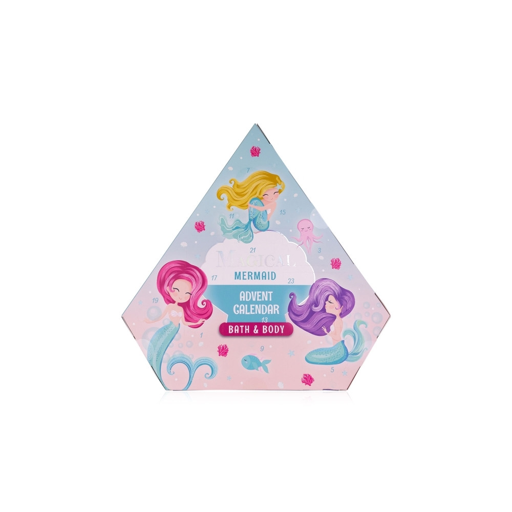 Produktbild för Accentra Kalender MAGISK UNICORN &amp MERMAID diamantform, 2...