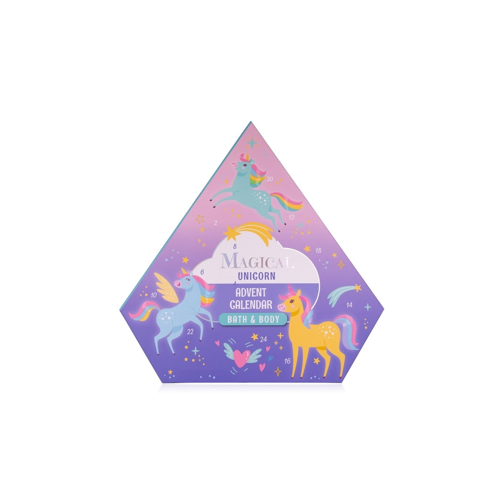 Produktbild för Accentra Kalender MAGISK UNICORN &amp MERMAID diamantform, 2...