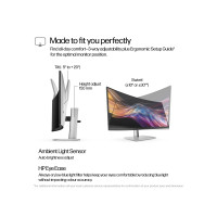 Produktbild för HP 738pu - Series 7 Pro - LED-skärm - böjd - 38" - HDR