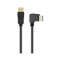 Produktbild för Goobay 77055, 5 m, DisplayPort, DisplayPort, Hankoppling, Ha...