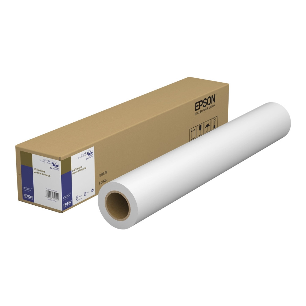 Produktbild för Epson DS Transfer General Purpose - transferpapper - 1 rulle (rullar) - Rulle (61 cm x 30,5 m)