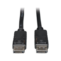 Produktbild för Eaton Tripp Lite Series DisplayPort Cable with Latching Connectors, 4K 60 Hz (M/M), Black, 3 ft. (0.91 m) - DisplayPort-kabel - 91 cm