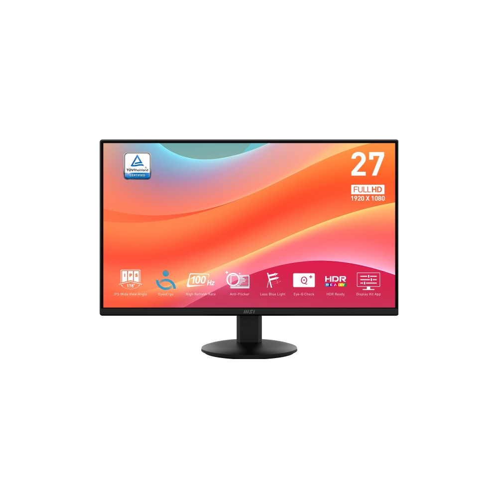 Produktbild för MSI PRO MP272L - LED-skärm - Full HD (1080p) - 27" - HDR