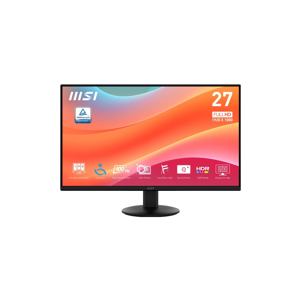 Produktbild för MSI PRO MP272L - LED-skärm - Full HD (1080p) - 27" - HDR