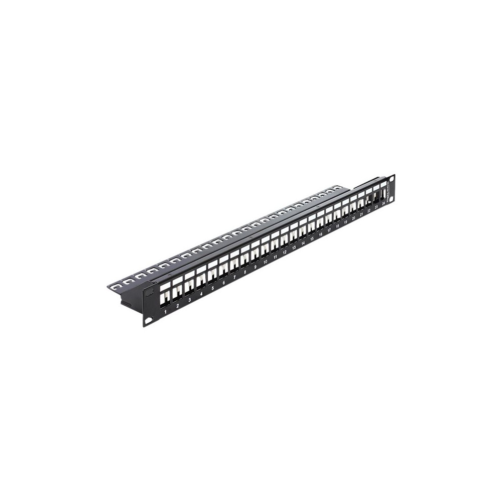 Produktbild för Delock Keystone Patch Panel - patch-panel - 1U - 19"