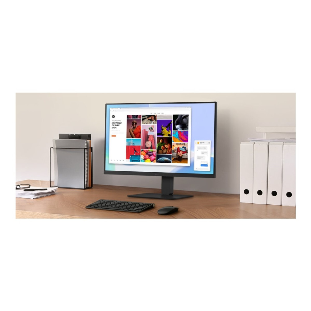 Produktbild för LG 24BA850-B - BA850 Series - LED-skärm - Full HD (1080p) - 24"