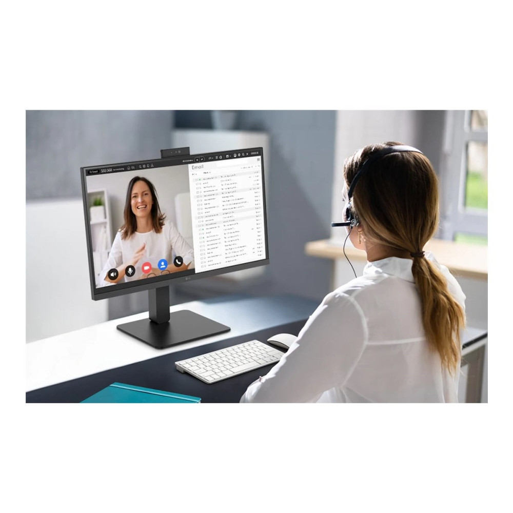 Produktbild för LG 24BA850-B - BA850 Series - LED-skärm - Full HD (1080p) - 24"