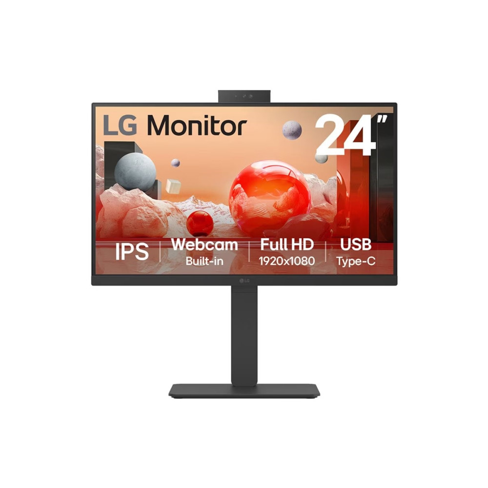 Produktbild för LG 24BA850-B - BA850 Series - LED-skärm - Full HD (1080p) - 24"