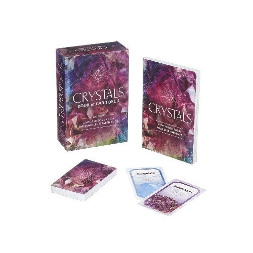 Emily Anderson Crystals Book & Card Deck (häftad, eng)
