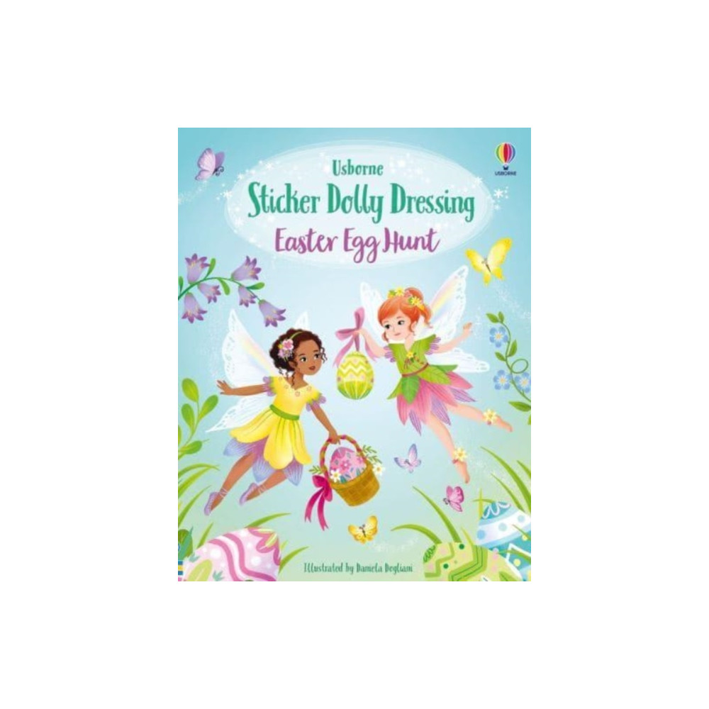 Produktbild för Sticker Dolly Dressing Easter Egg Hunt (häftad, eng)