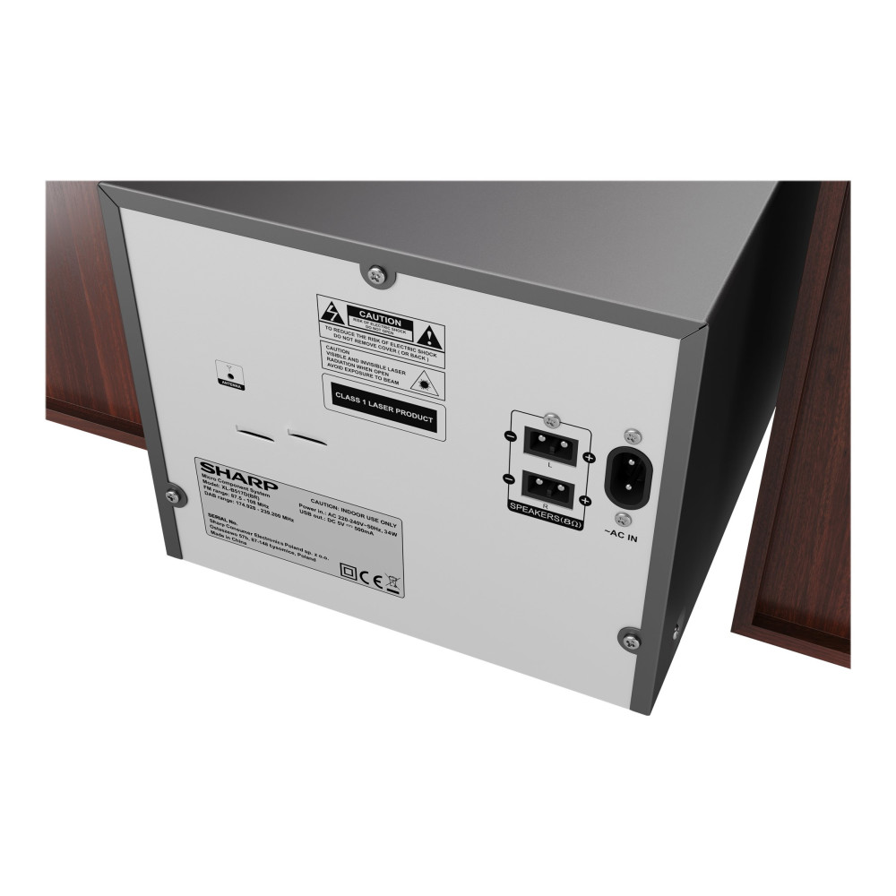 Produktbild för Sharp XL-B517D - mikrosystem