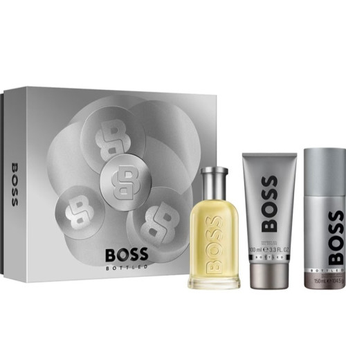 Hugo Boss Giftset Hugo Boss Bottled Edt 100ml + Shower Gel 100ml + Deospray 150ml