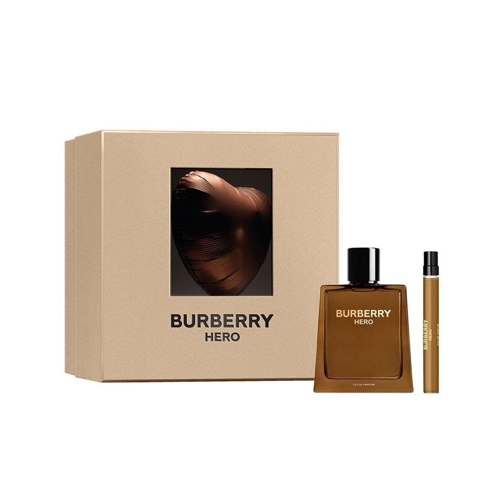 Produktbild för Giftset Burberry Hero Edp 100ml + Edp 10ml