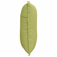 Produktbild för Ryggkudde Ljusgrön 50 x 19 x 45 cm tyg