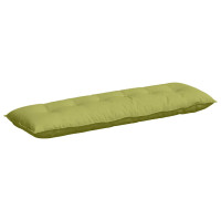 Produktbild för Ryggkudde Ljusgrön 160 x 19 x 50 cm tyg
