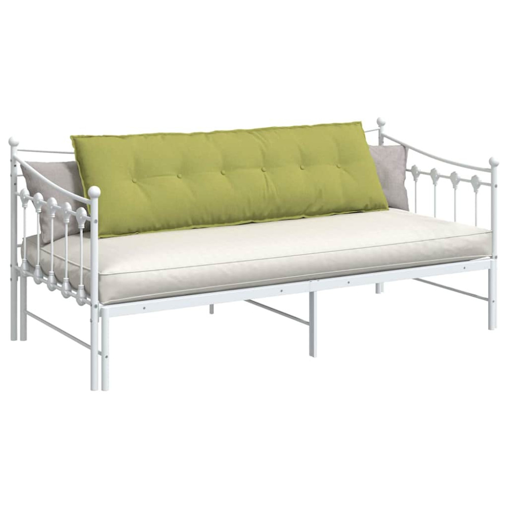 Produktbild för Ryggkudde Ljusgrön 160 x 19 x 50 cm tyg