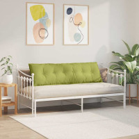 Produktbild för Ryggkudde Ljusgrön 160 x 19 x 50 cm tyg