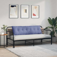 Produktbild för Ryggkudde Jeansblå 160 x 19 x 50 cm tyg