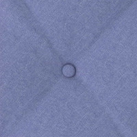 Produktbild för Ryggkudde Jeansblå 160 x 19 x 50 cm tyg
