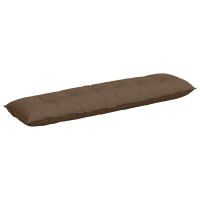 Produktbild för Ryggkudde Brun 180 x 19 x 50 cm tyg