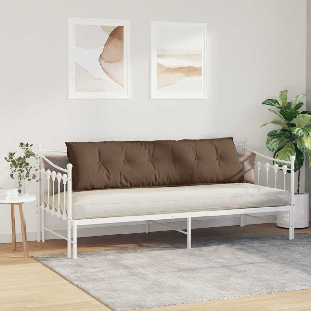 Produktbild för Ryggkudde Brun 180 x 19 x 50 cm tyg