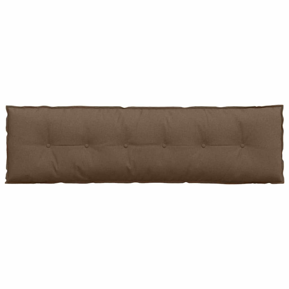 Produktbild för Ryggkudde Brun 180 x 19 x 50 cm tyg