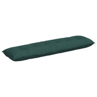 Produktbild för Ryggkudde Mörkgrön 180 x 19 x 50 cm tyg
