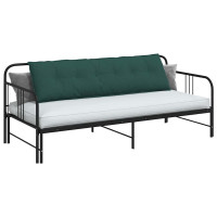 Produktbild för Ryggkudde Mörkgrön 180 x 19 x 50 cm tyg