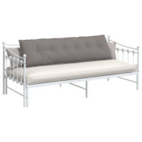 Produktbild för Ryggkudde Taupe 180 x 19 x 50 cm tyg