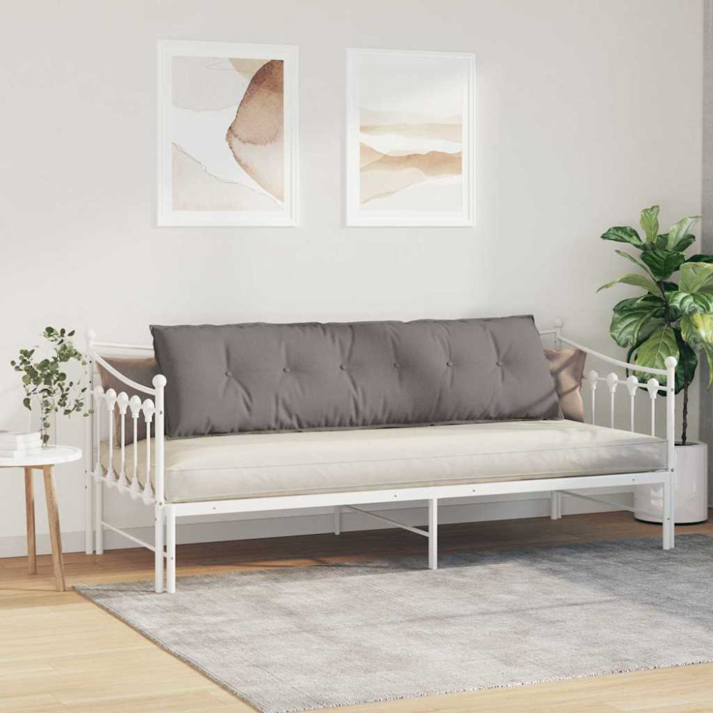 Produktbild för Ryggkudde Taupe 180 x 19 x 50 cm tyg