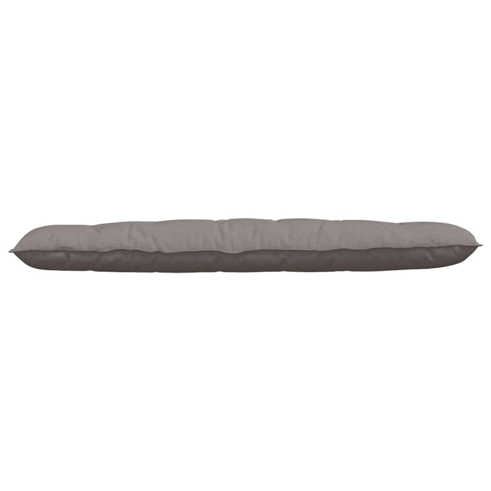 Produktbild för Ryggkudde Taupe 180 x 19 x 50 cm tyg