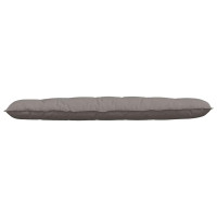 Produktbild för Ryggkudde Taupe 180 x 19 x 50 cm tyg