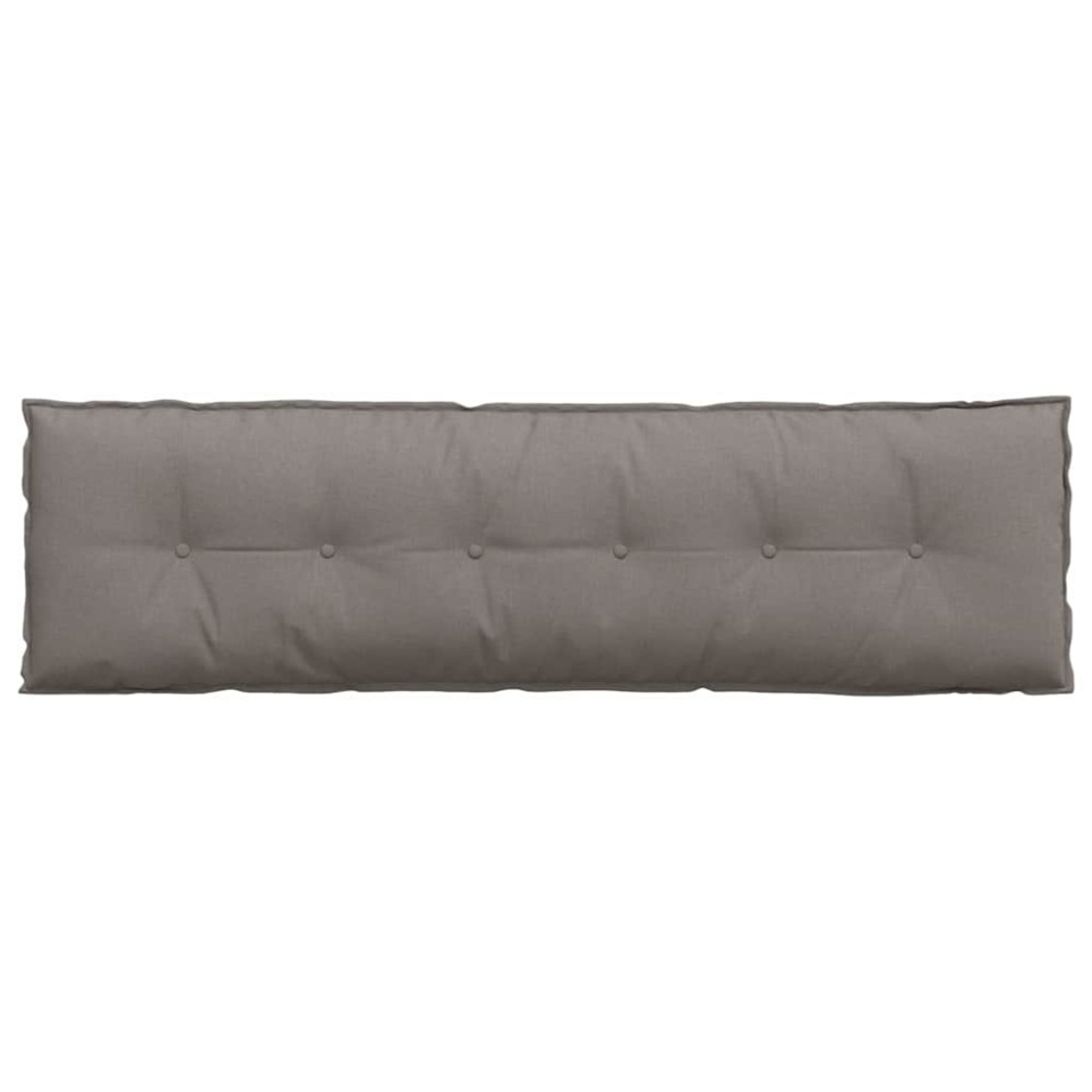 Produktbild för Ryggkudde Taupe 180 x 19 x 50 cm tyg